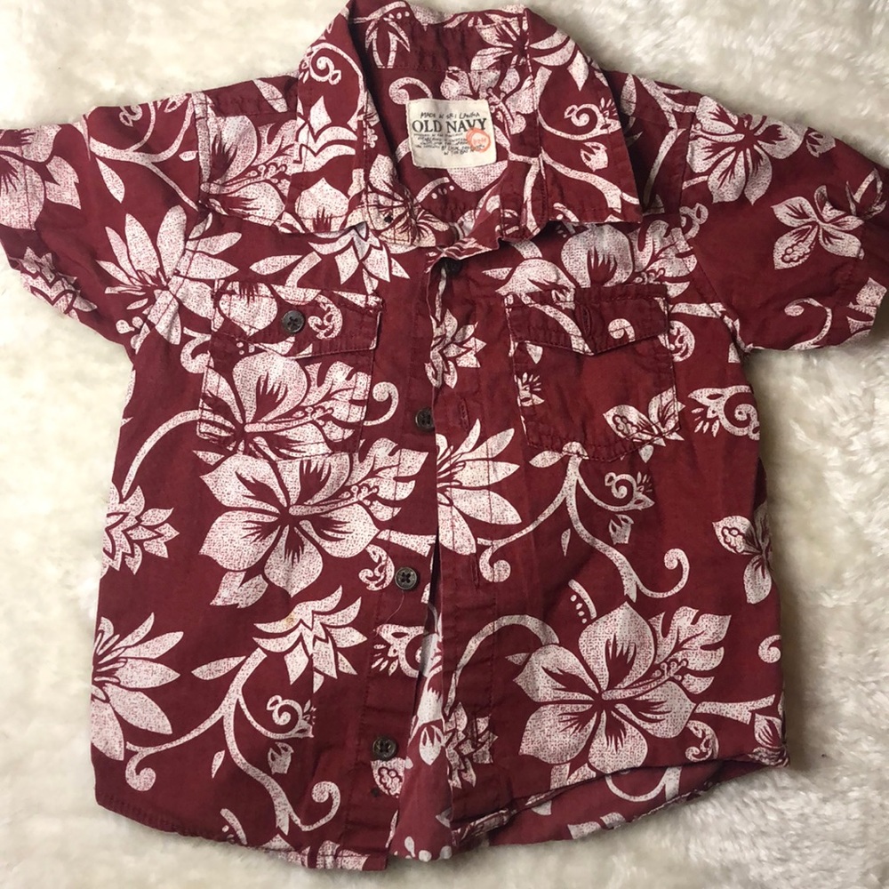 Old Navy Toddler Hawaiian Shirt
